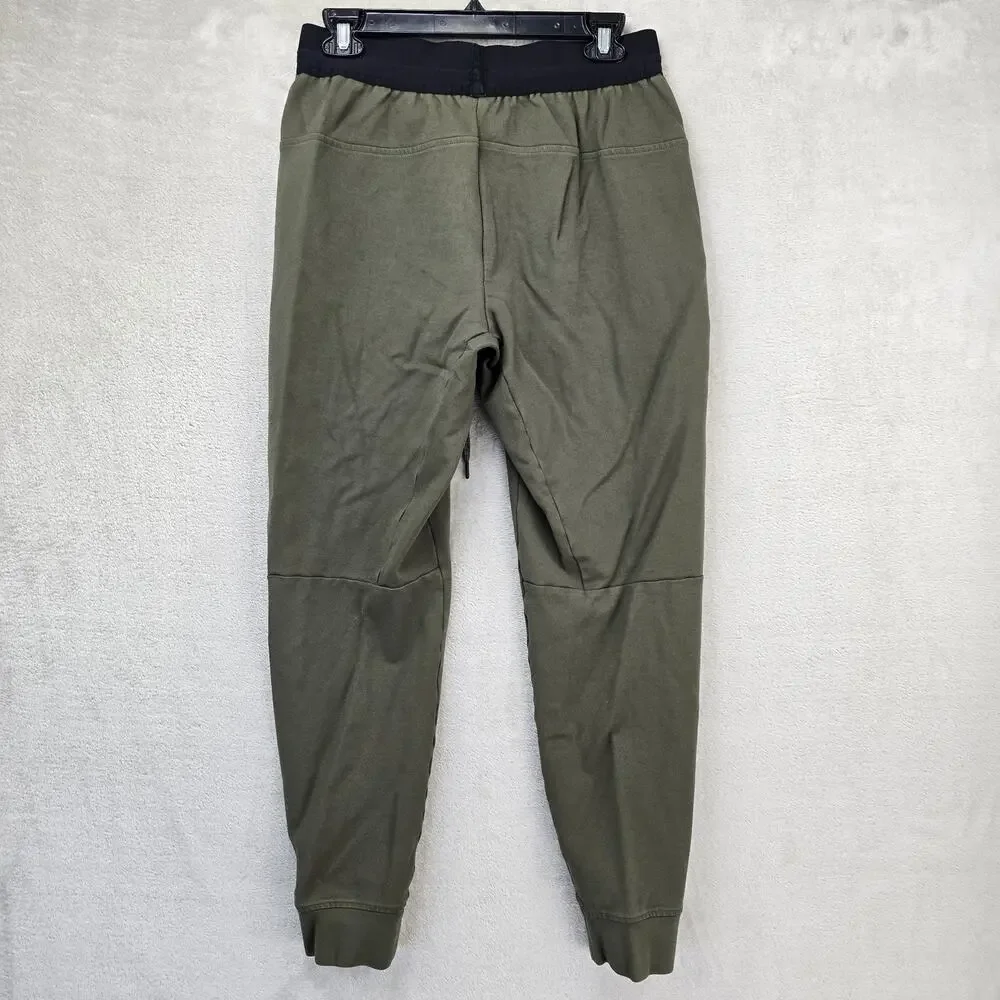 Roark Run Amok El Morro Fleece Pants Mens Medium Green Joggers RP284 Running